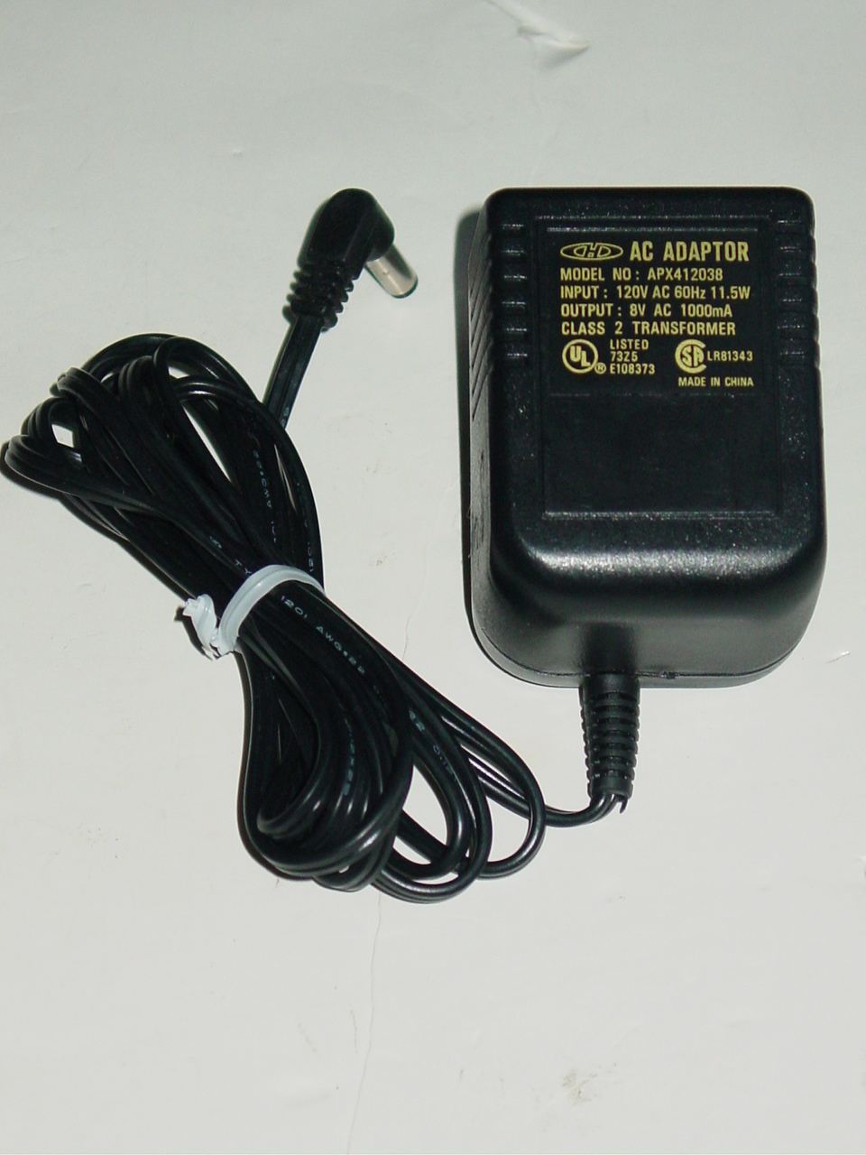 NEW APC481822 AC Adapter 12VAC 800mA 0.8A